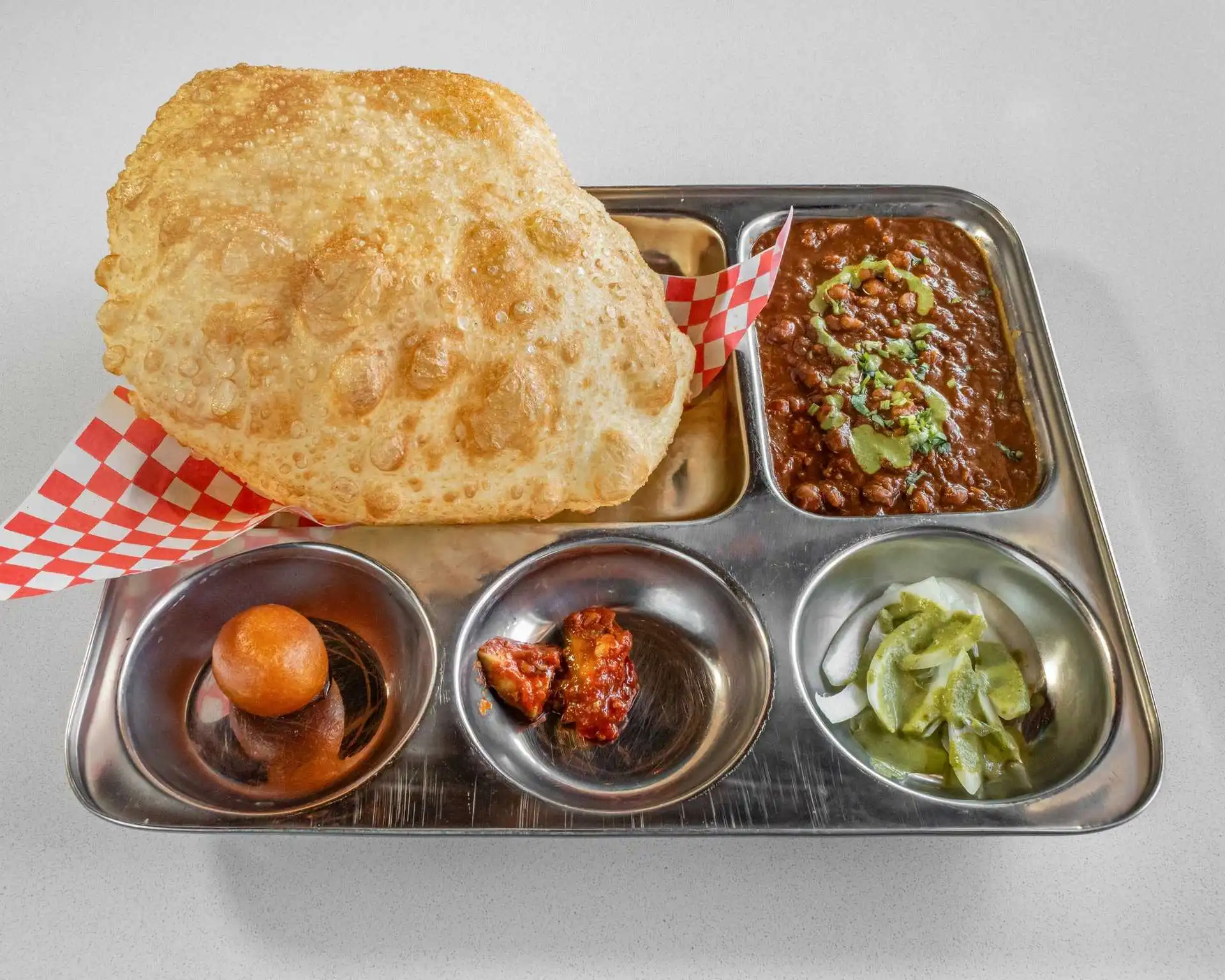 Chole Bhature at Royal Punjabi Restaurant & Caterers in Winnipeg, MB